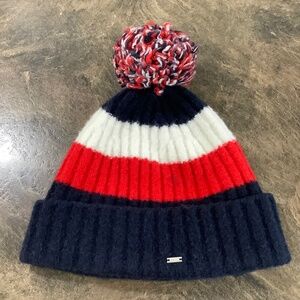 Tommy Hilfiger WOOL blend Toque Beanie women’s Large